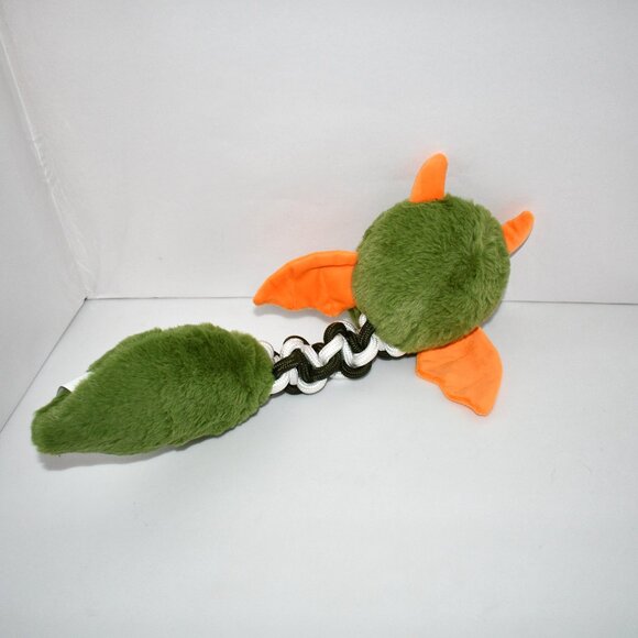 Plush Squeaky Dog Toy Little Green Monster Durable Chew Toy for Medium and Large - Picture 2 of 2
